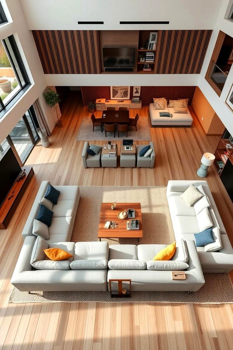 Multifunctional Seating Areas - 24 Magnolia Living Room Ideas