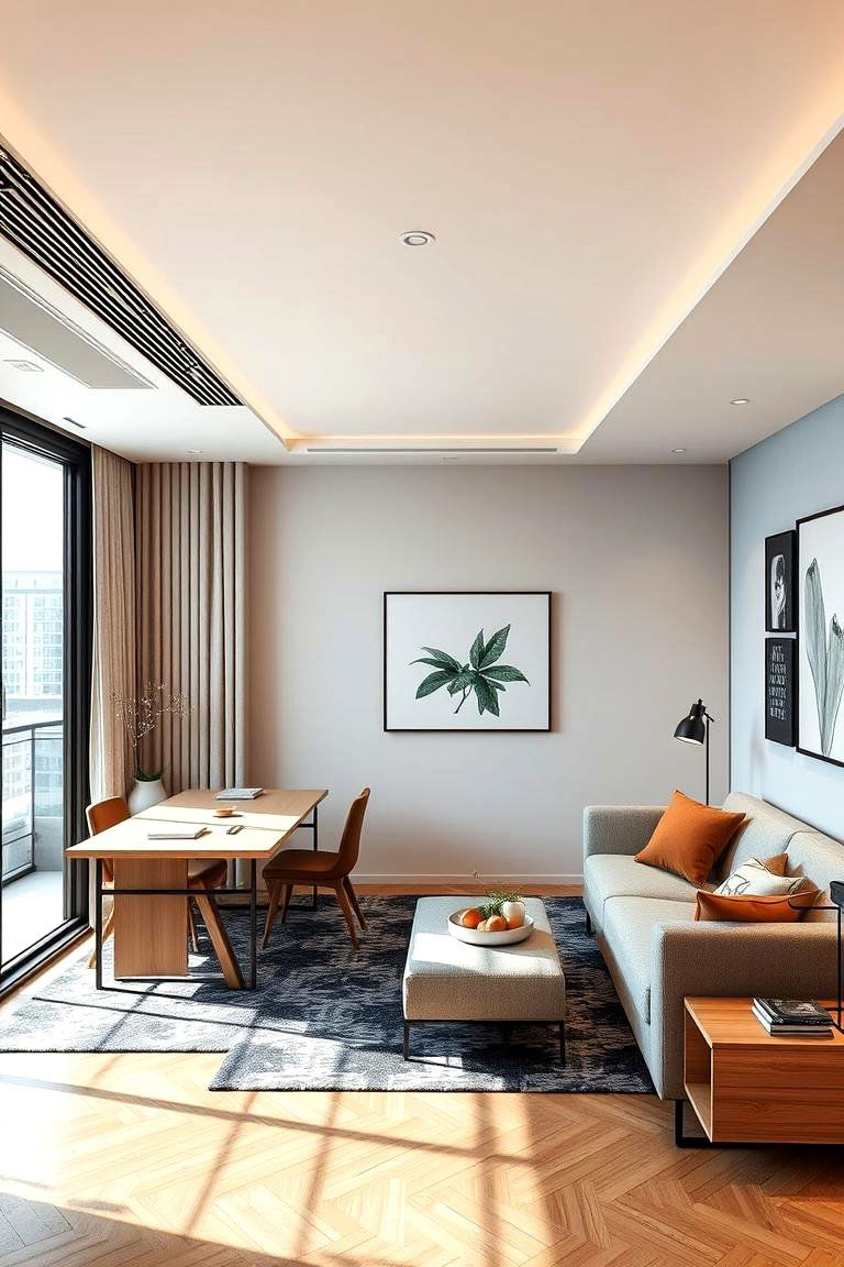 Multifunctional Spaces - 24 Condo Interior Design Ideas
