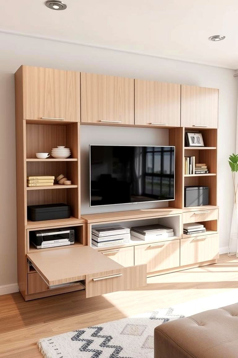 Multifunctional TV Wall - 24 Tv Wall Ideas