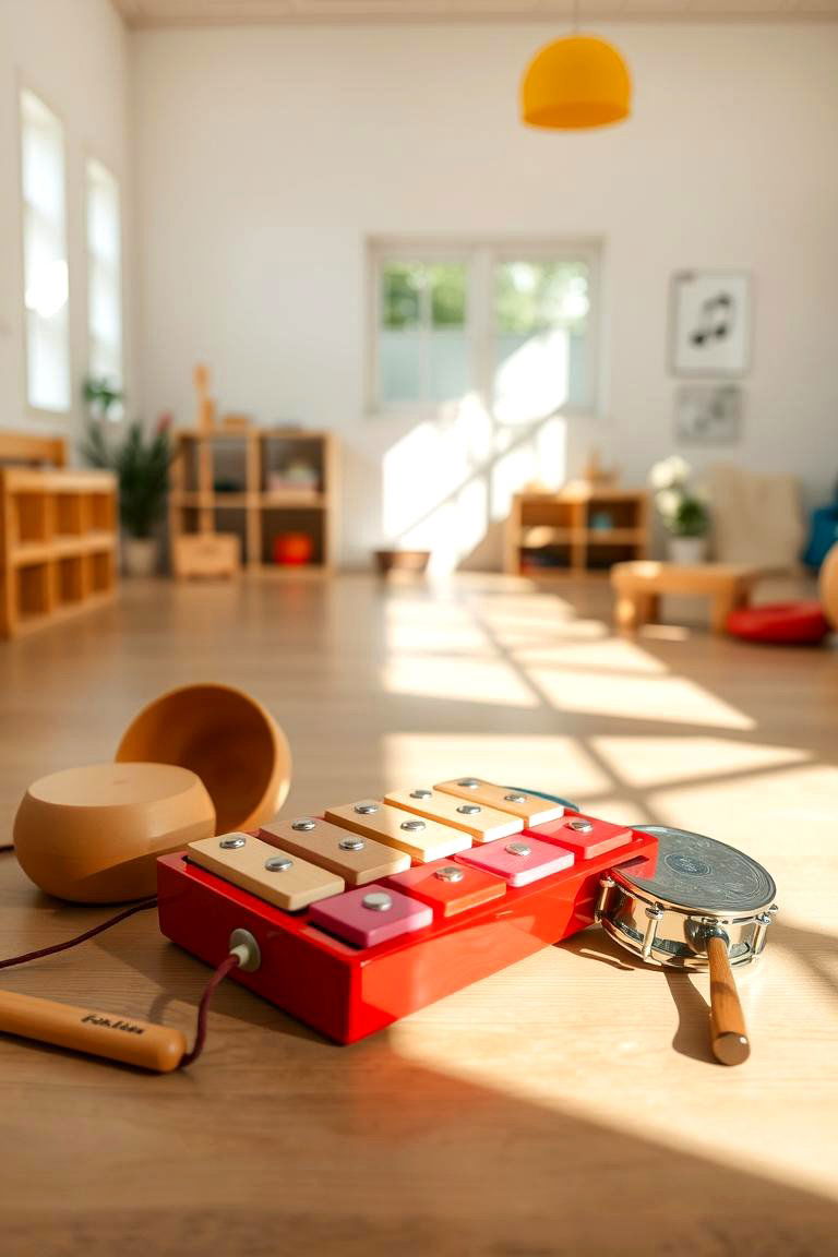 Music and Sound Exploration - 24 montessori nursery ideas