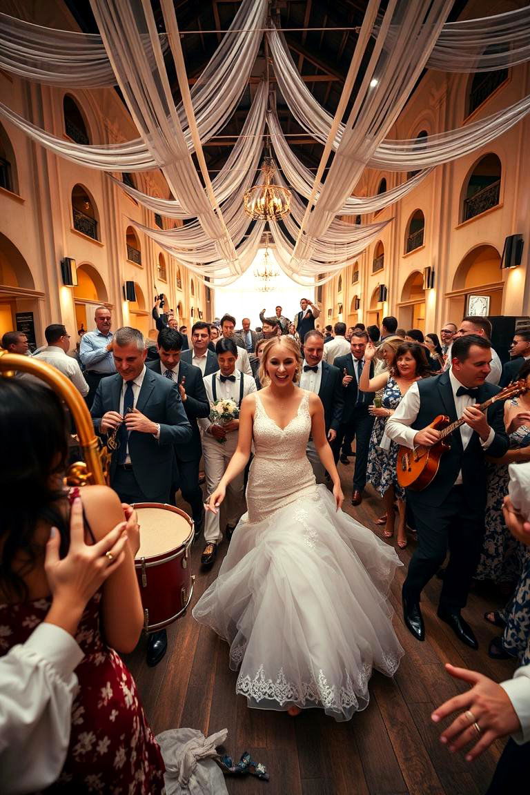 Musical Exit Parade - 24 Wedding Send-off Ideas