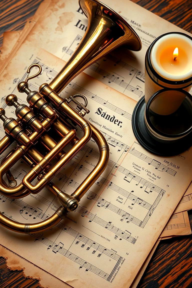 Musical Instruments for a Unique Theme - 24 non-floral wedding centerpiece ideas