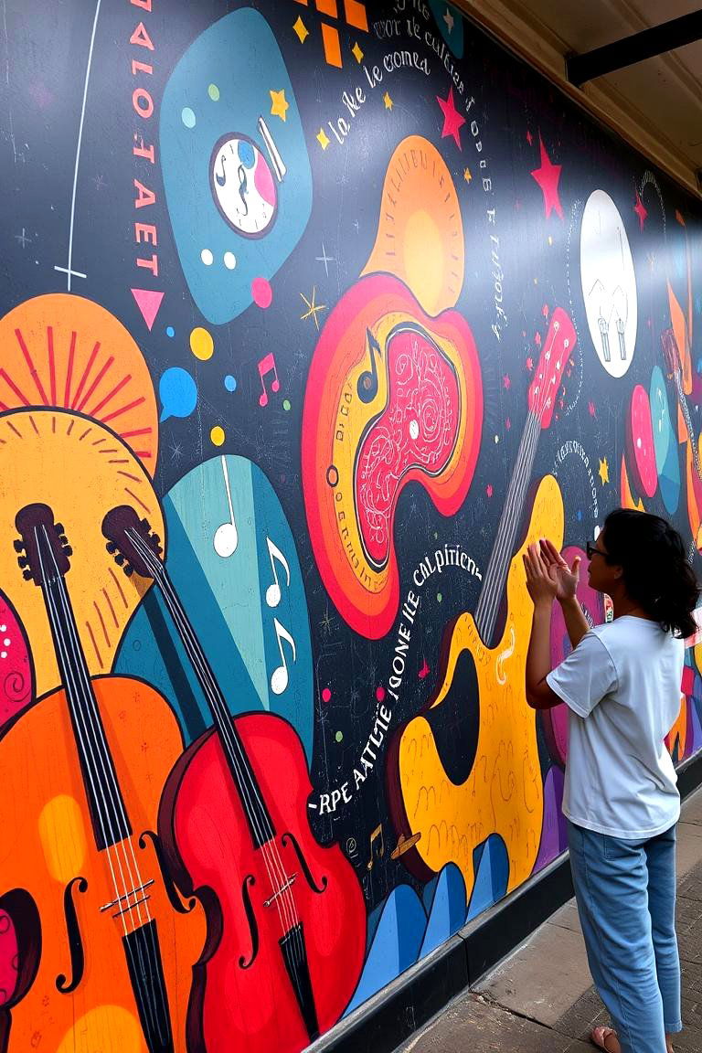 Musical Mingle - 24 Interactive Murals