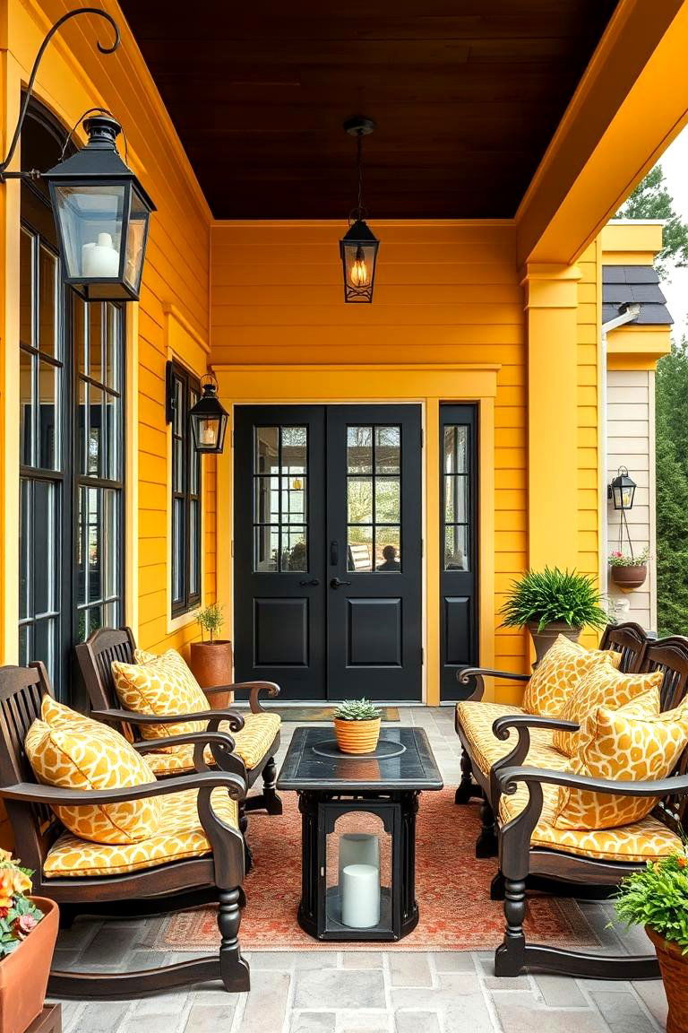 Mustard Yellow - 24 Porch Paint Colors