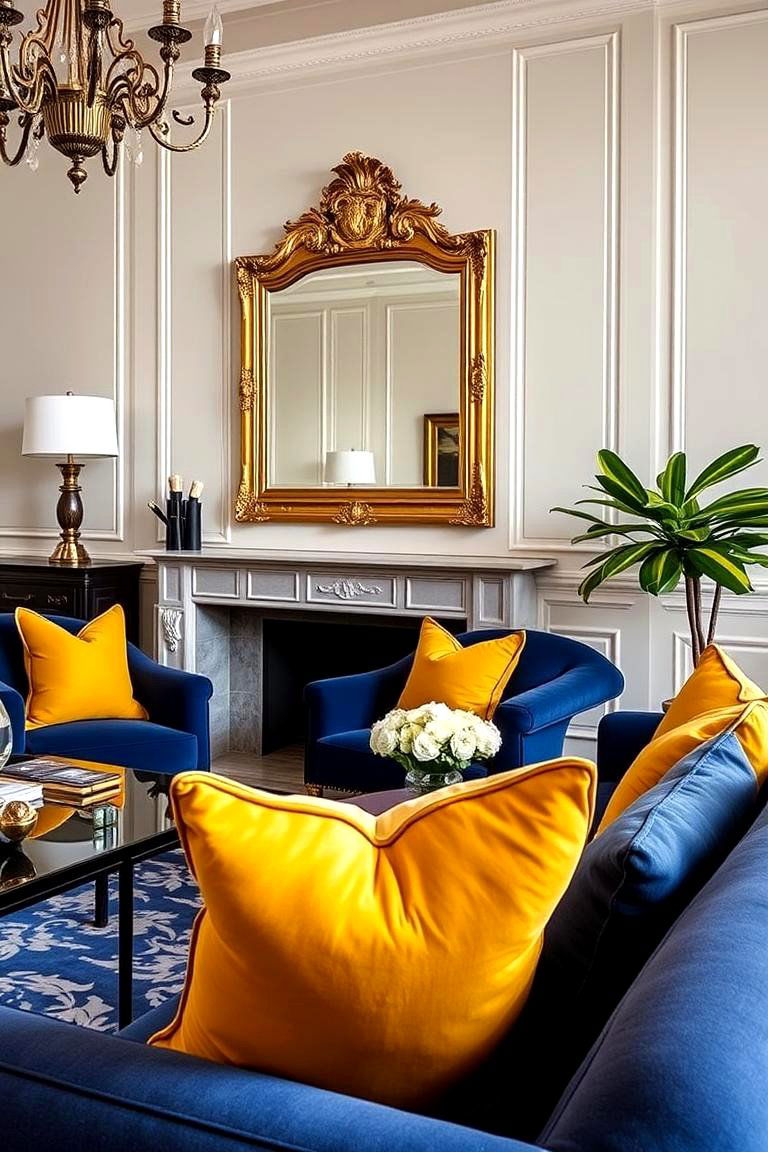 Mustard Yellow Bold and Radiant - 24 Designer-approved Colors That Go With Navy Blue