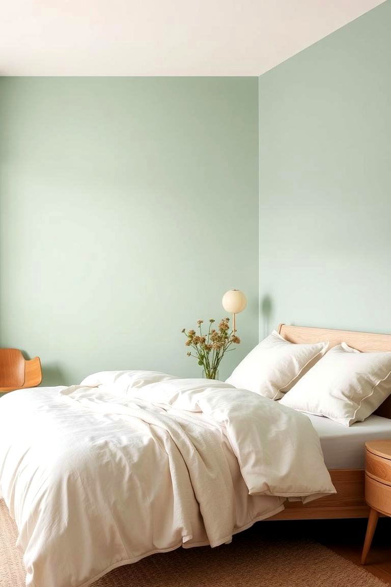 Muted Mint Calm and Refreshing - 24 Accent Wall Colors