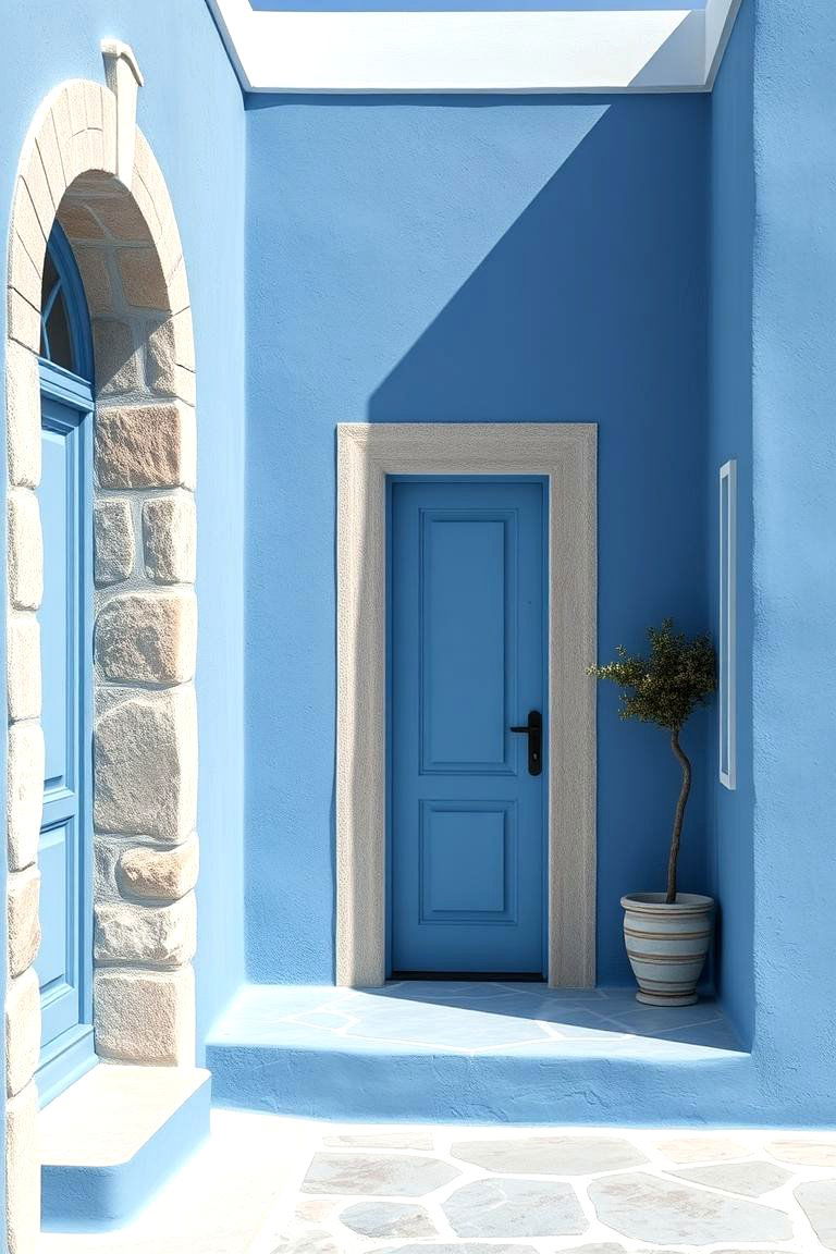 Mystical Aegean Blue - 24 Blue Exterior House Colors