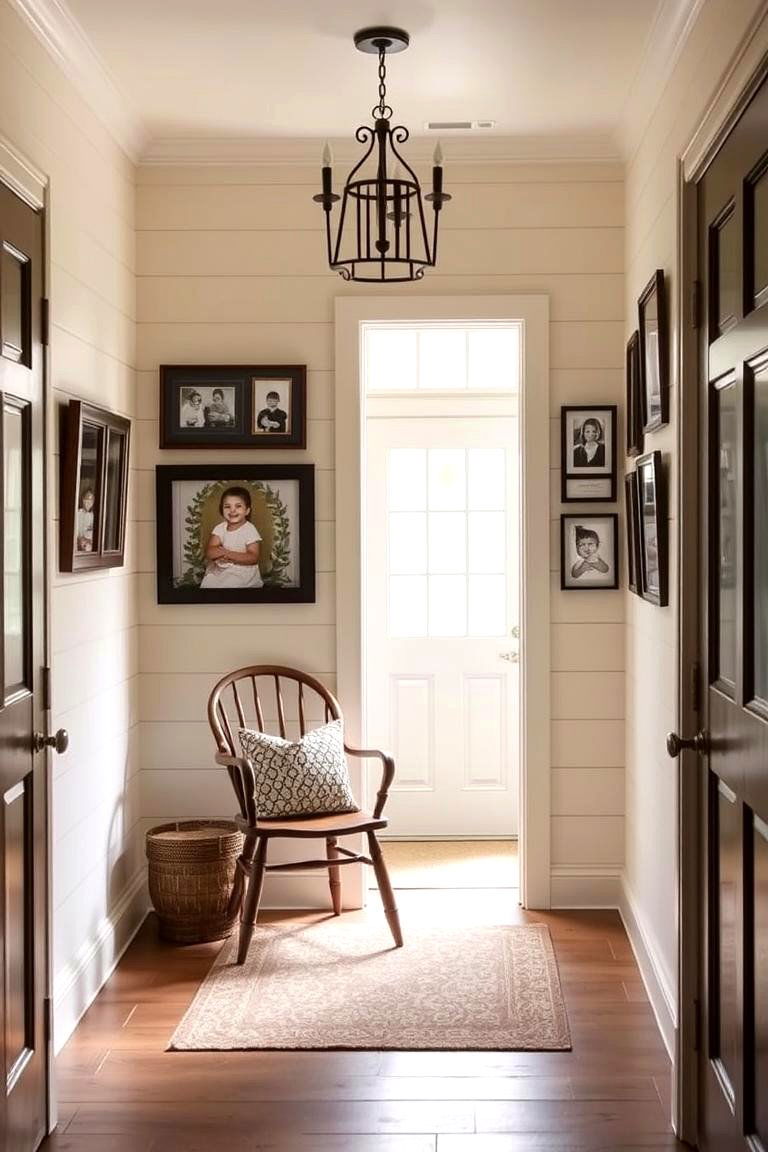 Narrow Plank Shiplap - 24 Shiplap Wall Entryway Ideas