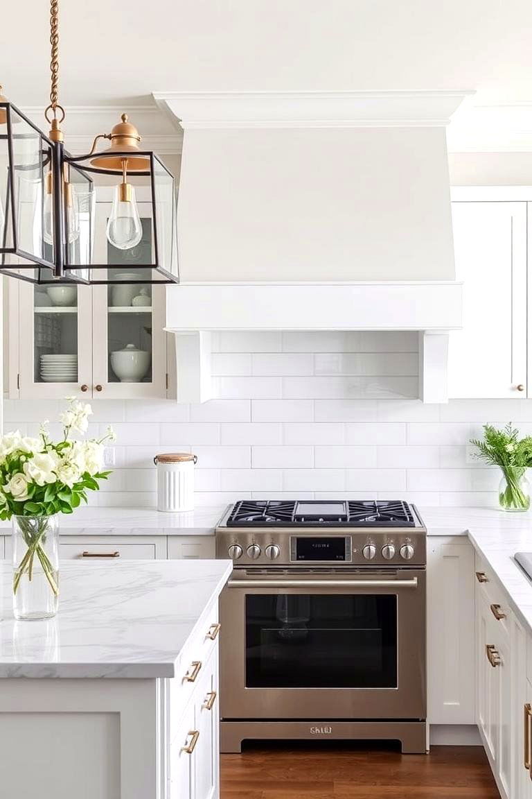 Narrow Plank Shiplap for Subtle Texture - 24 Shiplap Backsplash Ideas for Your Kitchen