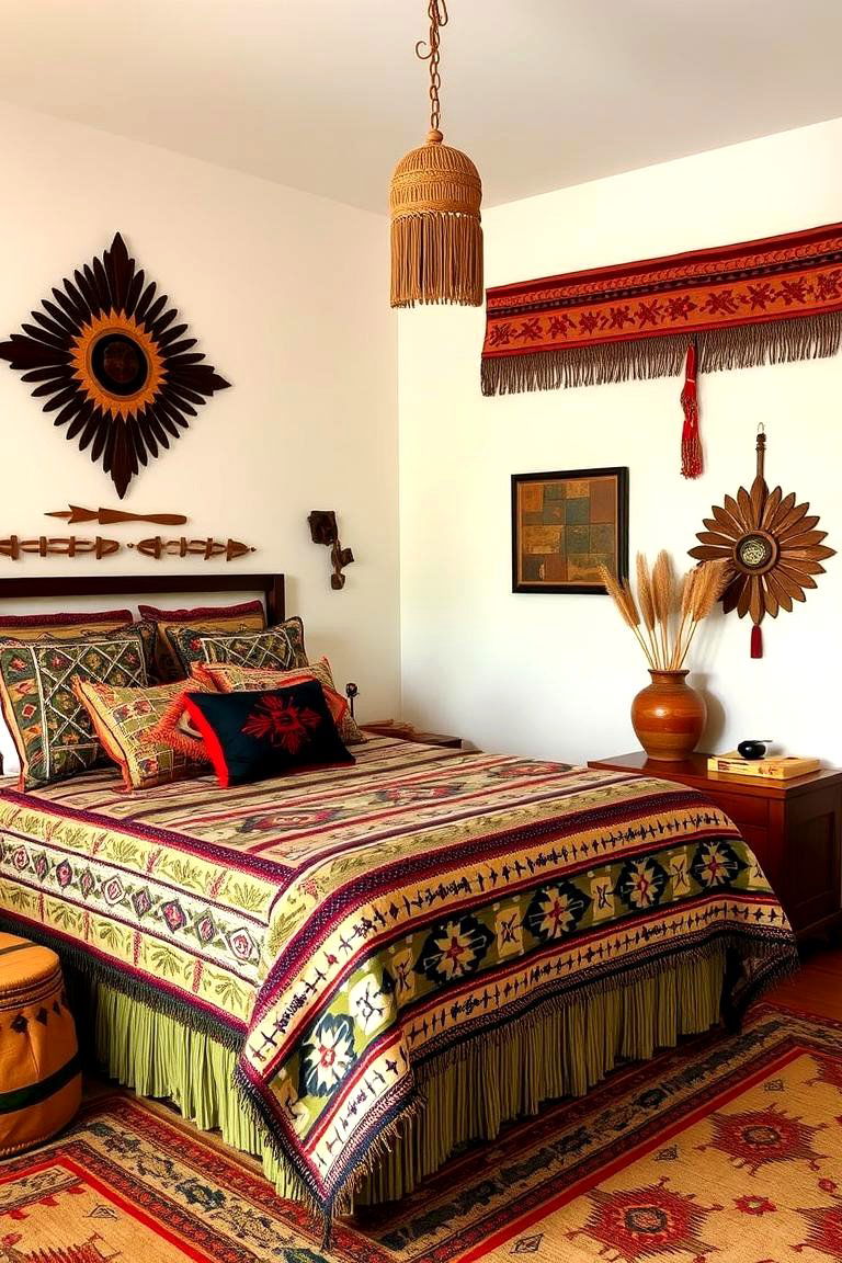 Native American Influences - 24 Western Bedroom Ideas