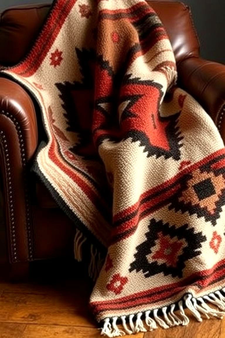 Native American Inspired Textiles - 24 Southwestern Decor Ideas
