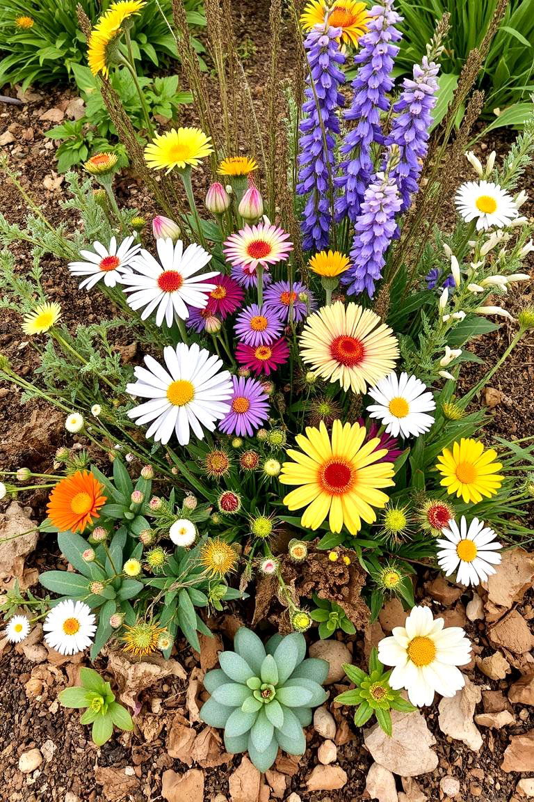 Native Plant Flower Bed - 24 Front Yard Flower Bed Ideas