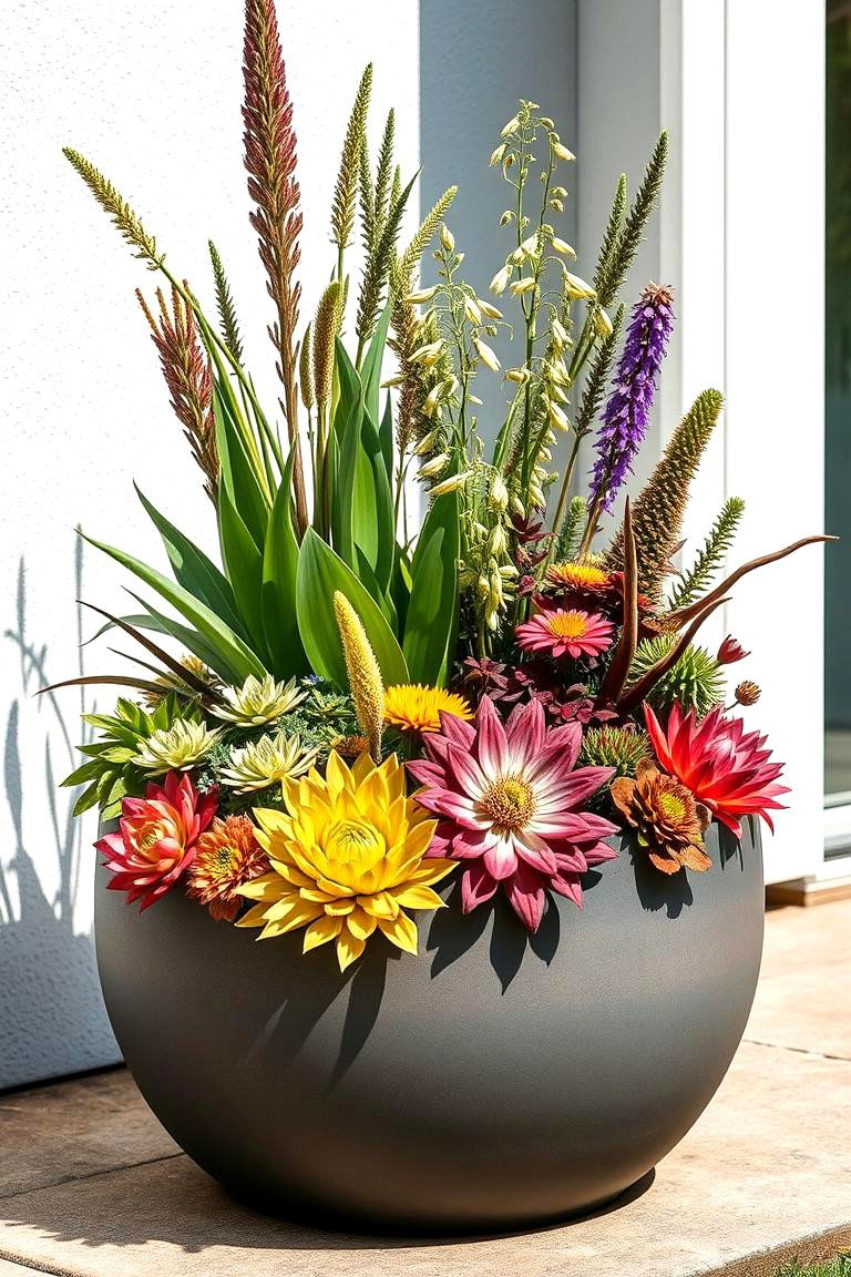 Native Plant Sanctuary - 24 Container Garden Ideas