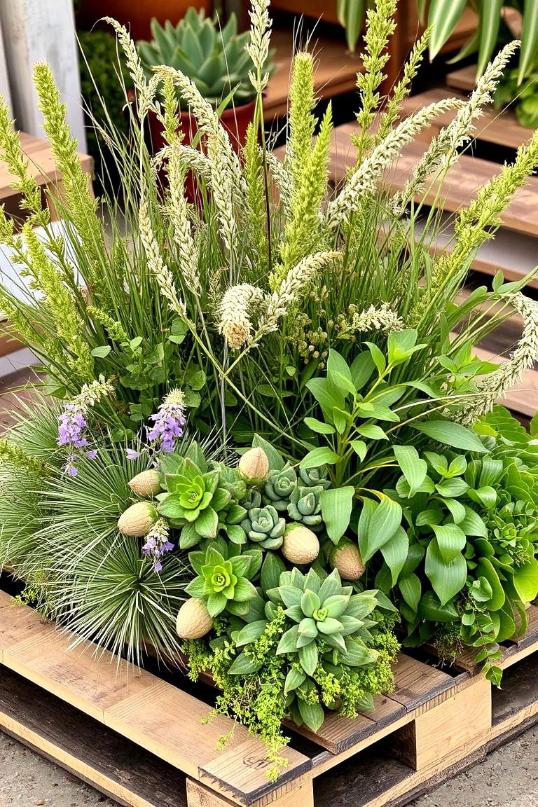 Native Plant Showcase - 24 Vertical Pallet Garden Ideas