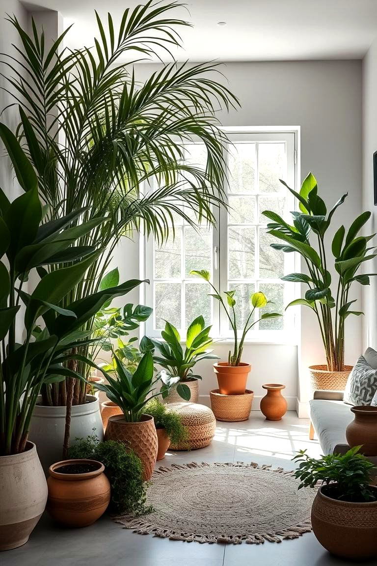 Natural Boho Oasis - 24 Grey Boho Bedroom Ideas