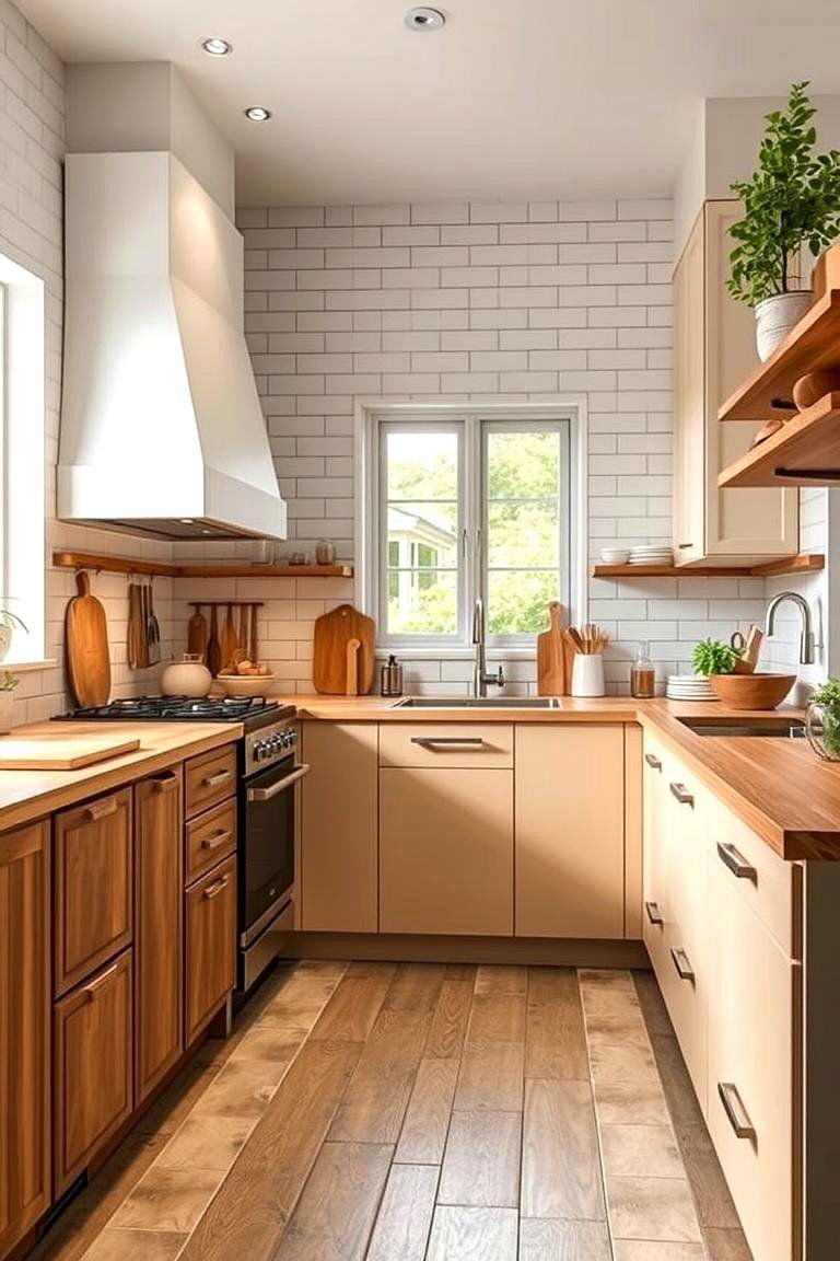 Natural Cleaning Products - 24 Organic Kitchen Design Ideas