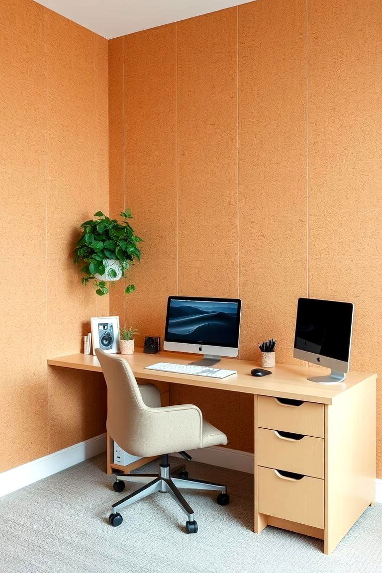 Natural Cork Wall Tiles - 24 Wall Covering Ideas