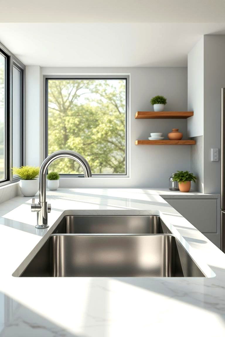 Natural Daylight Simulation - 24 Kitchen Sink Lighting Ideas