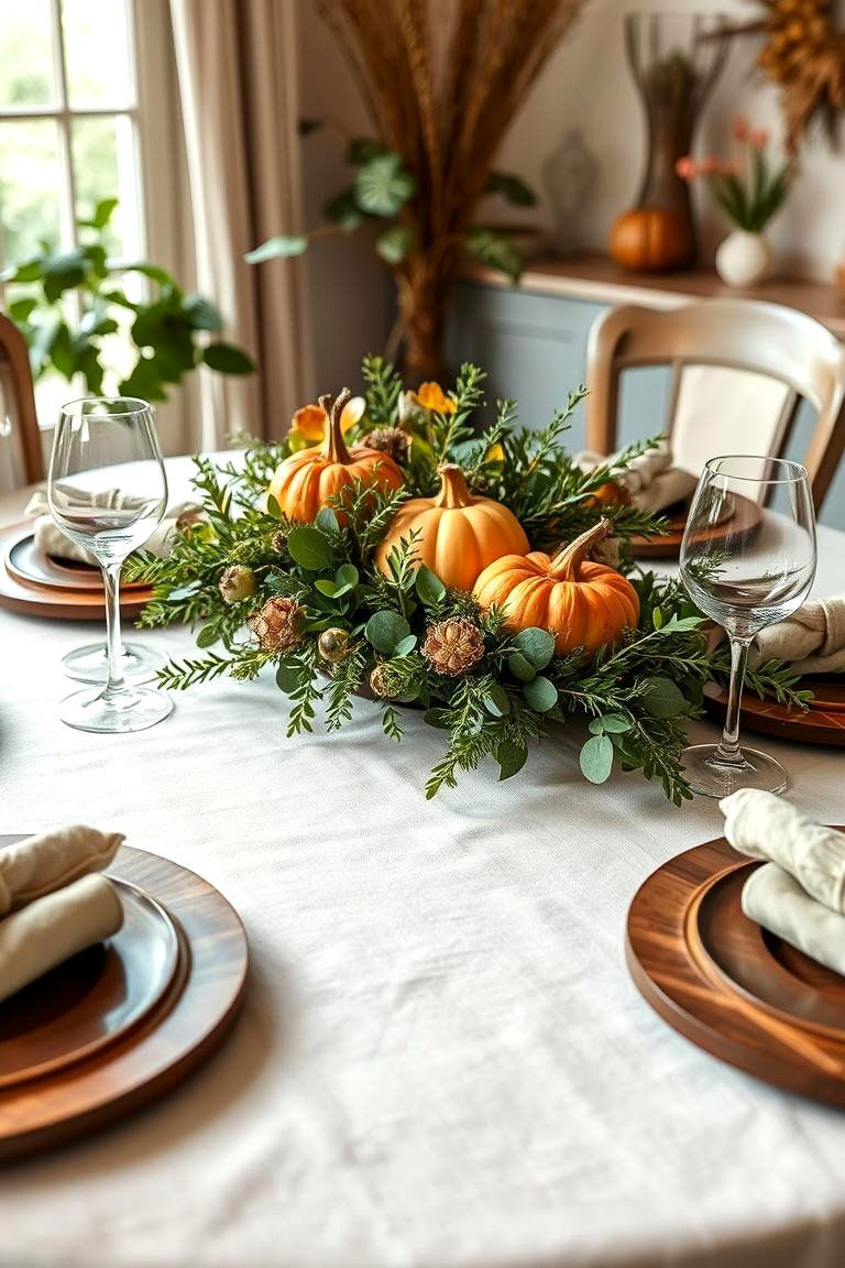 Natural Element Fusion - 24 Thanksgiving Table Settings