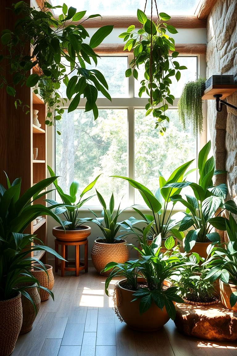 Natural Element Incorporation - 24 Transitional Interior Design Ideas