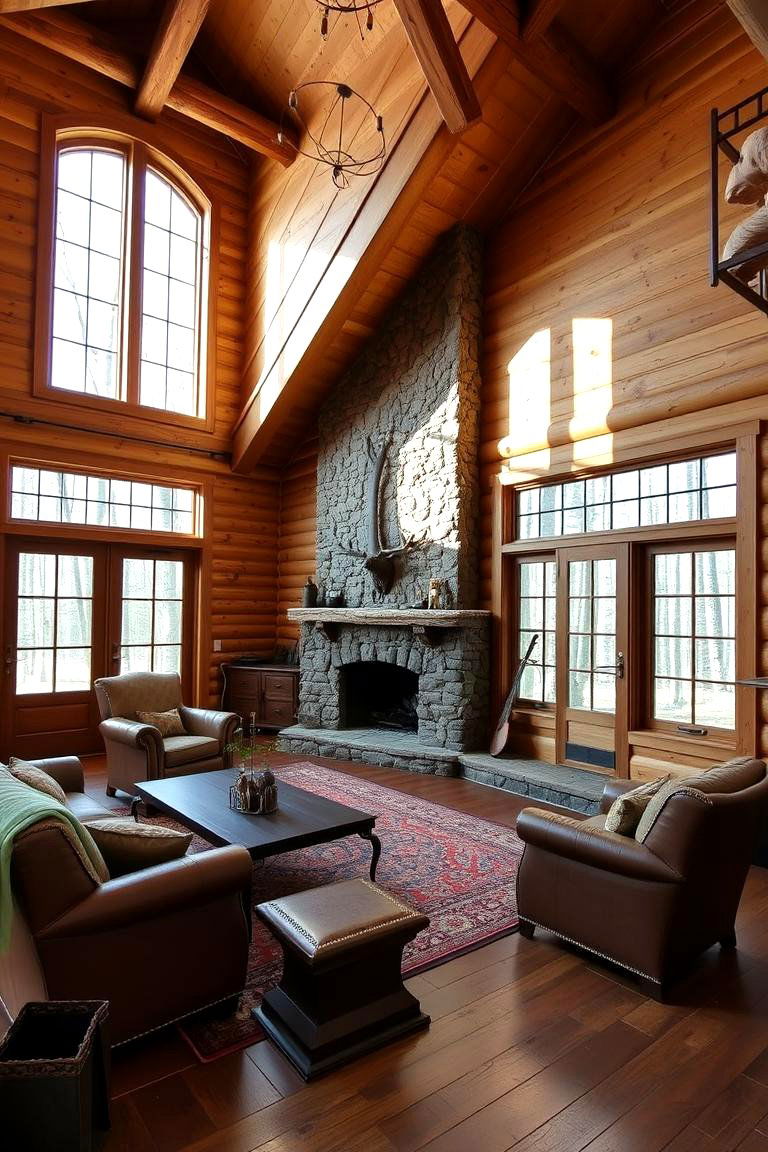 Natural Element Integration - 24 Hunting Room Ideas