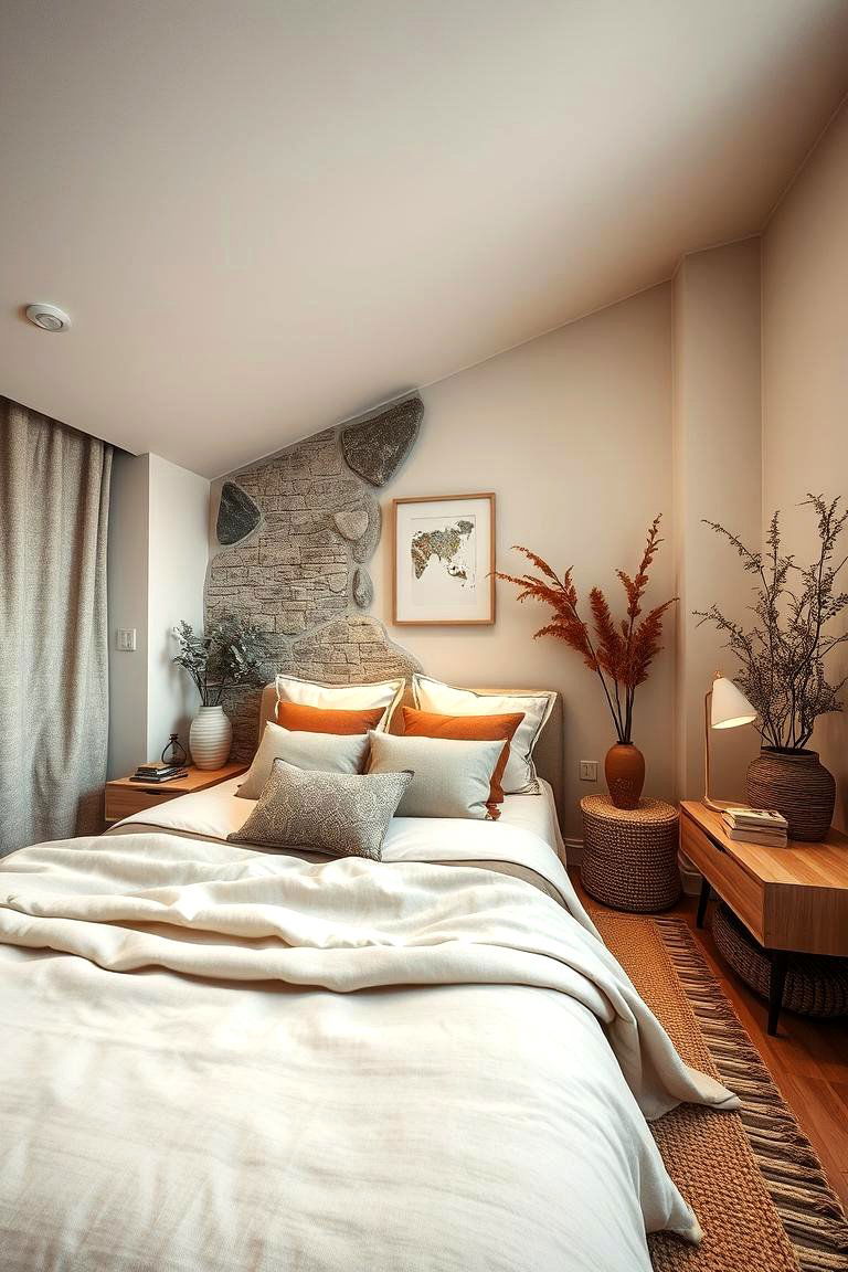 Natural Elements Integration - 24 Hipster Bedroom Ideas