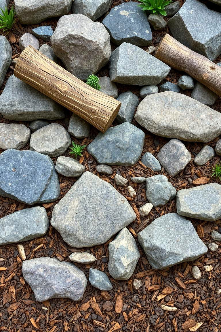 Natural Elements Rock Garden - 24 Rock Garden Ideas