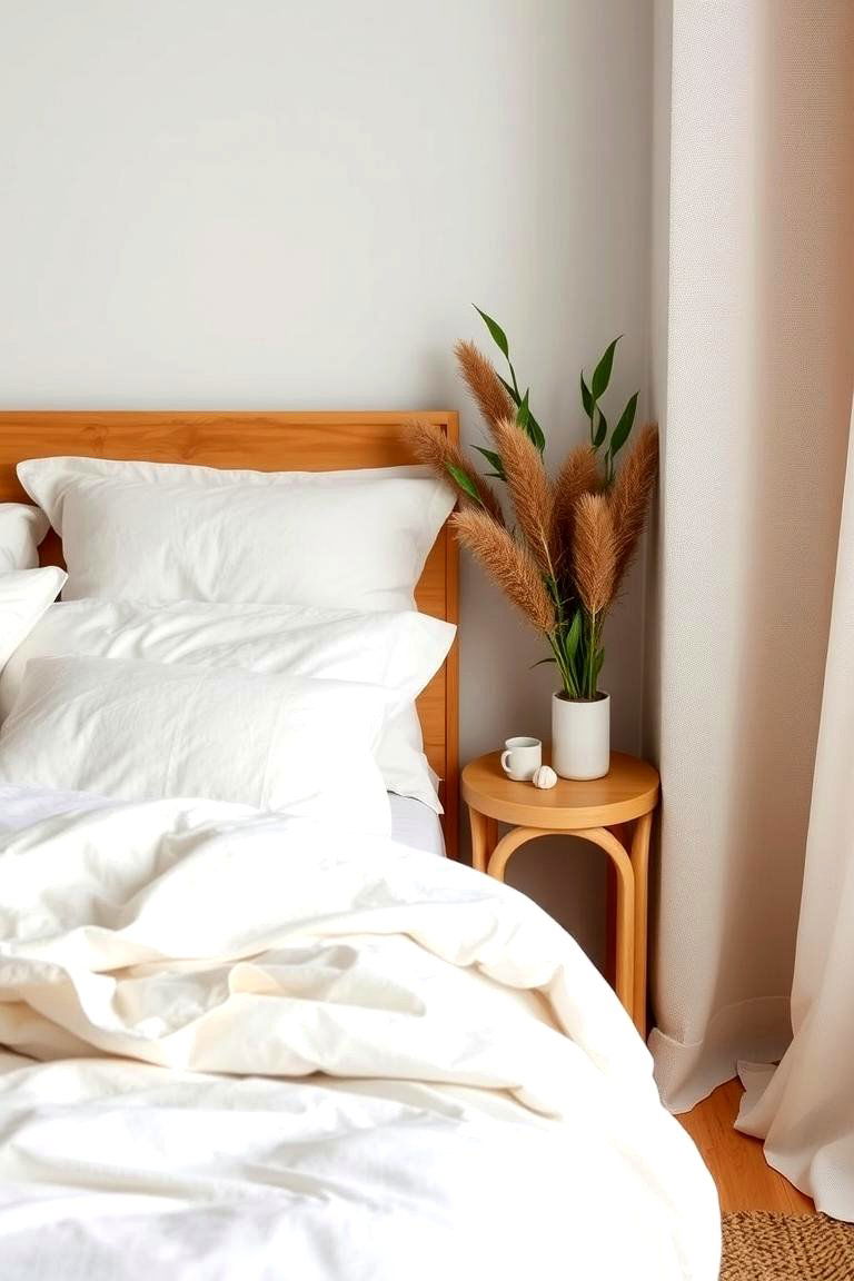 Natural Fiber Bedding for Comfort and Sustainability - 24 Cozy Bedroom Ideas