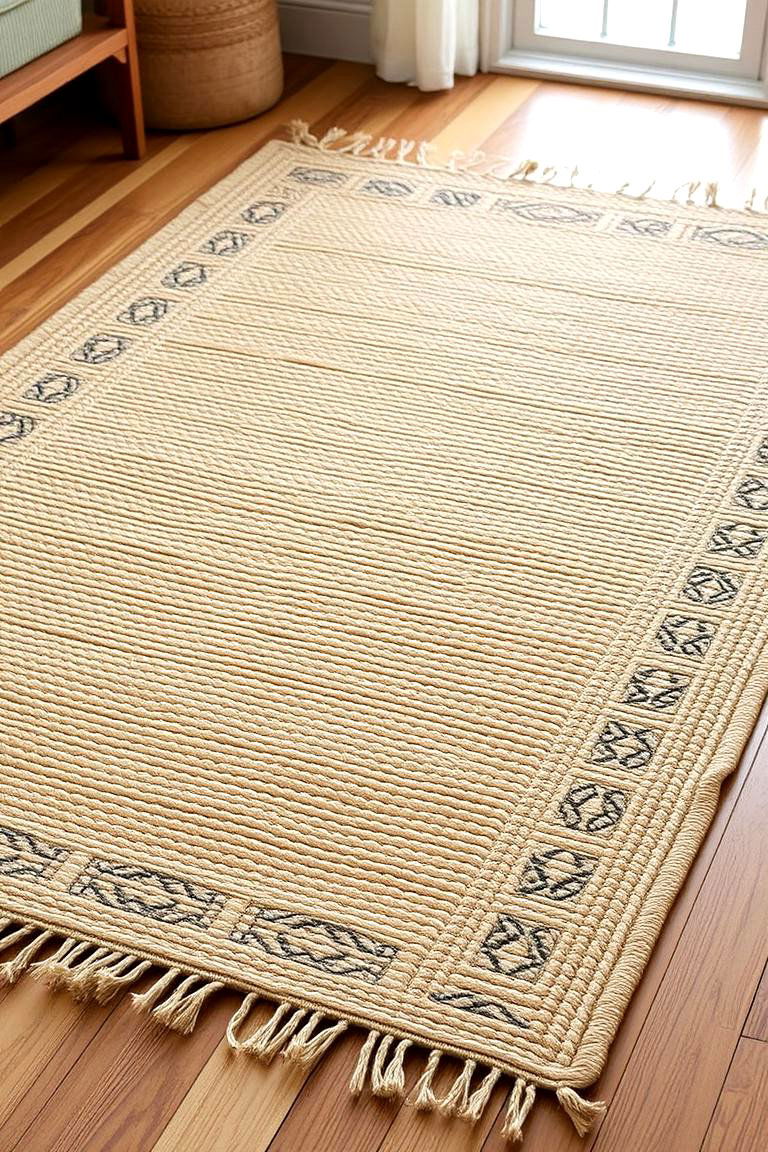 Natural Fiber Rugs for Texture and Warmth - 24 earthy bedroom ideas