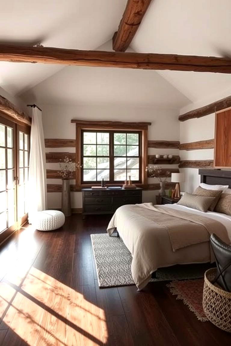 Natural Grain Beauty - 24 Dark Walnut Floors for Rooms