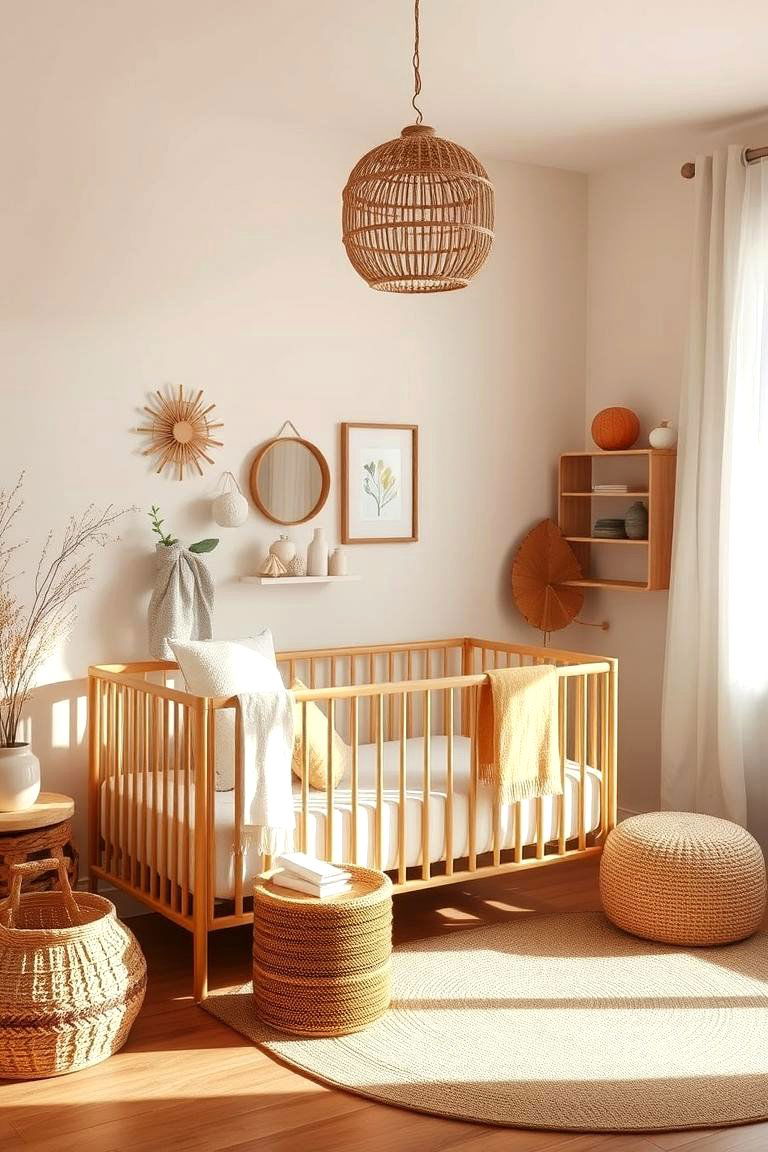 Natural Harmony Nursery - 24 Nature Themed Nursery Ideas
