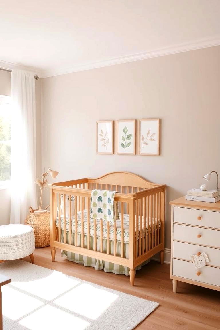 Natural Harmony with Beige - 24 Nursery Color Ideas
