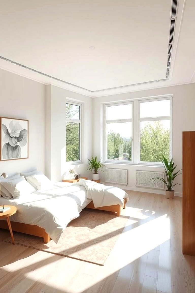 Natural Light Emphasis - 24 L-shaped Bedroom Layout Ideas