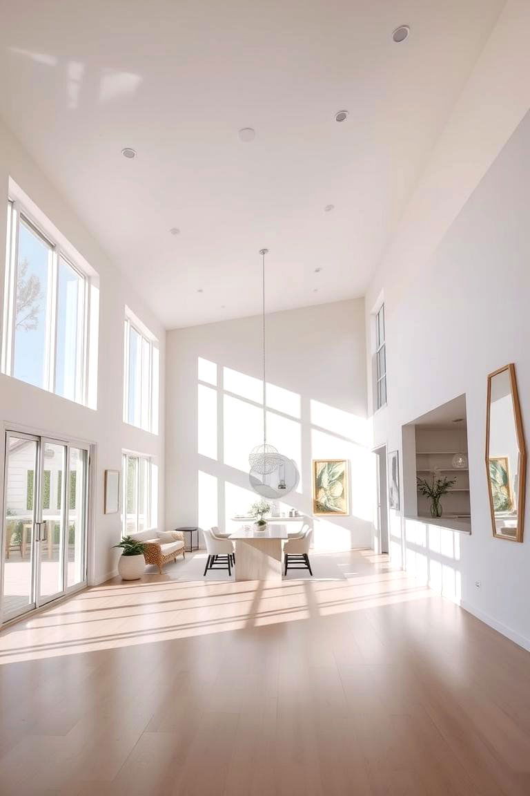 Natural Light Maximization - 24 Open Kitchen Living Room Ideas