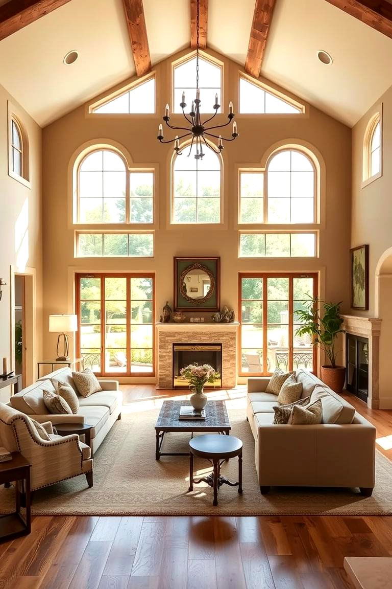 Natural Light and Airy Spaces - 24 Tuscan Interior Design Ideas