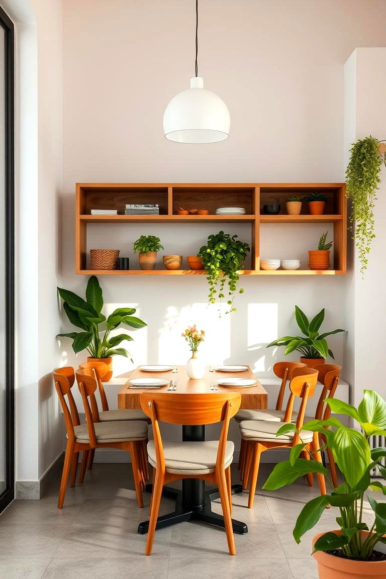 Natural Light and Open Space - 24 Mid-century Modern Dining Rooms