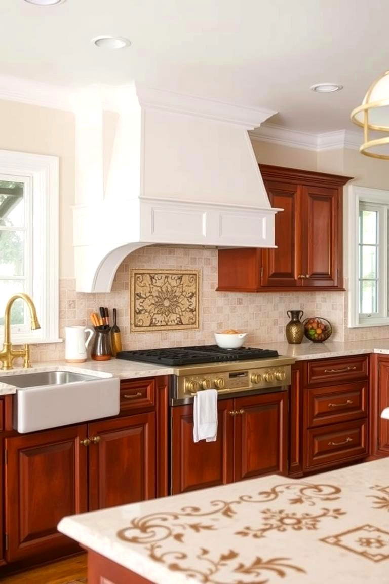 Natural Resistance to Decay - 24 Natural Cherry Kitchen Cabinets