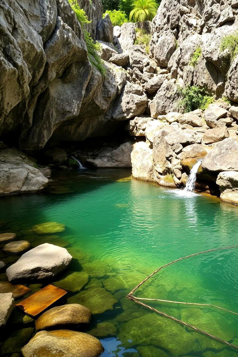 Natural Rock Formation Lagoon Pool - 24 Lagoon Pool Design Ideas