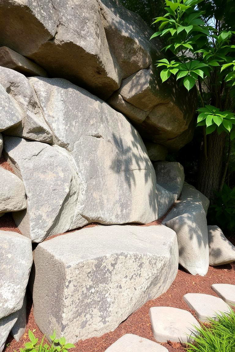 Natural Rock Formation Shade - 24 Garden Shade Ideas