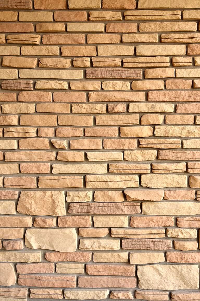 Natural Stone Blend - 24 Brick Accent Wall Ideas