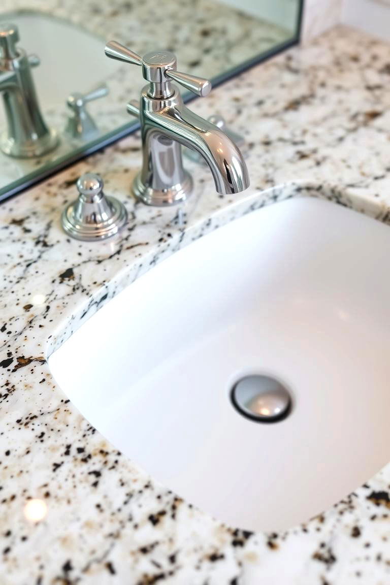 Natural Stone Countertops - 24 Western Bathroom Ideas