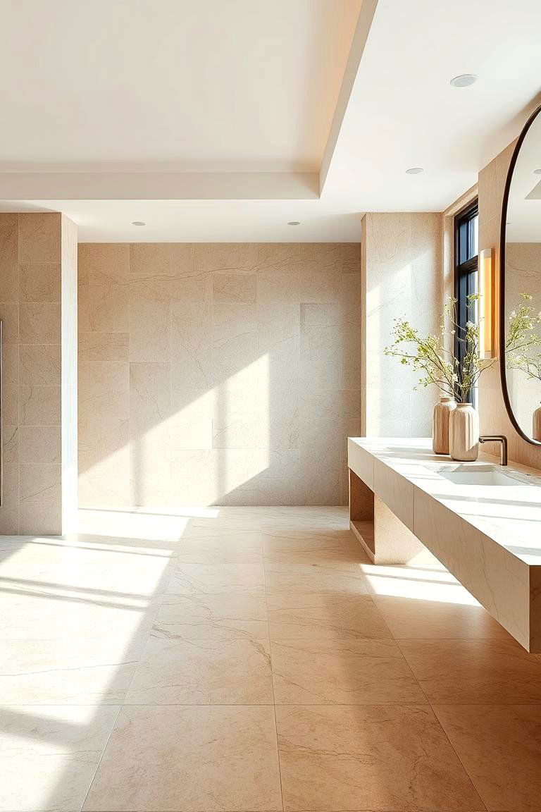 Natural Stone Finishes - 24 Spanish Modern Interior Design Ideas