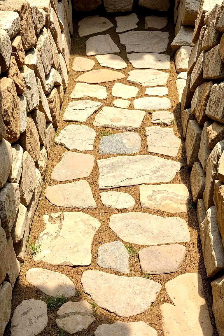 Natural Stone Walkway - 24 walkway ideas