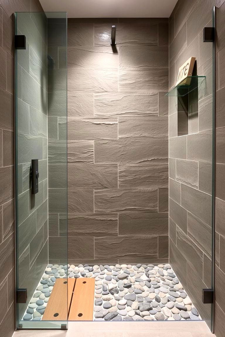 Natural Stone Wet Room - 24 Wet Room Ideas