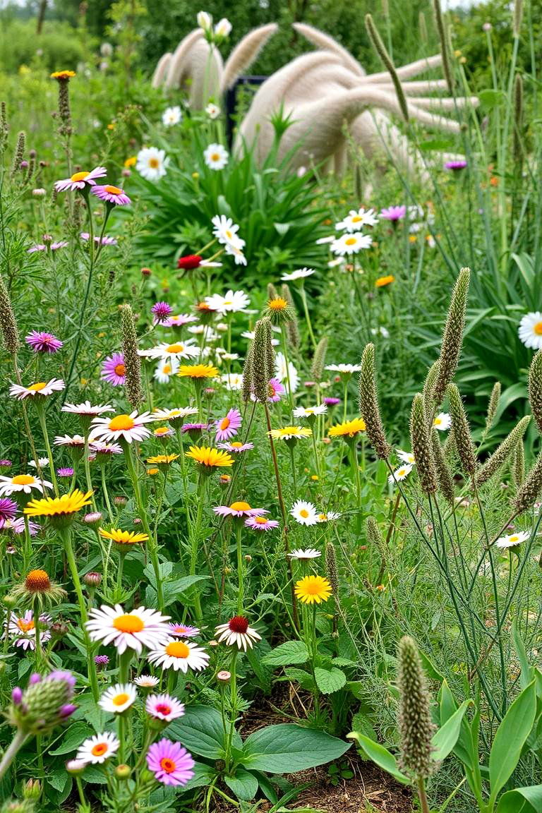 Natural Wildlife Refuge - 24 Wildflower Garden Ideas