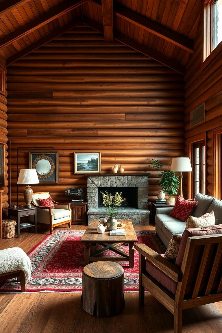 Natural Wood Elements - 24 Art Nouveau Interior Design Ideas