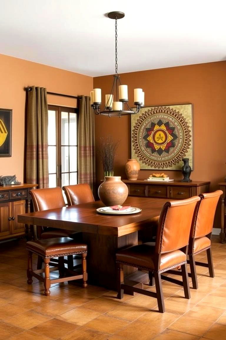 Natural Wood Furniture - 24 Southwest Interior Design Ideas