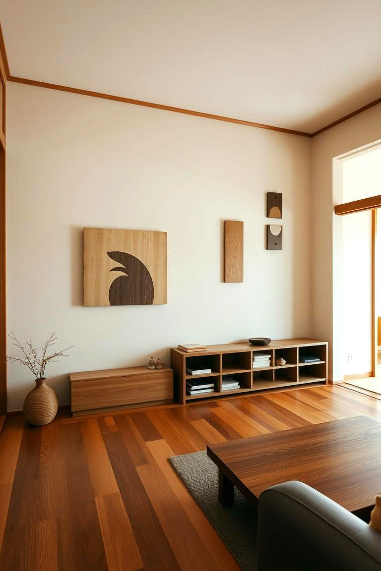 Natural Wood Warmth - 24 Japanese Style Living Room Ideas