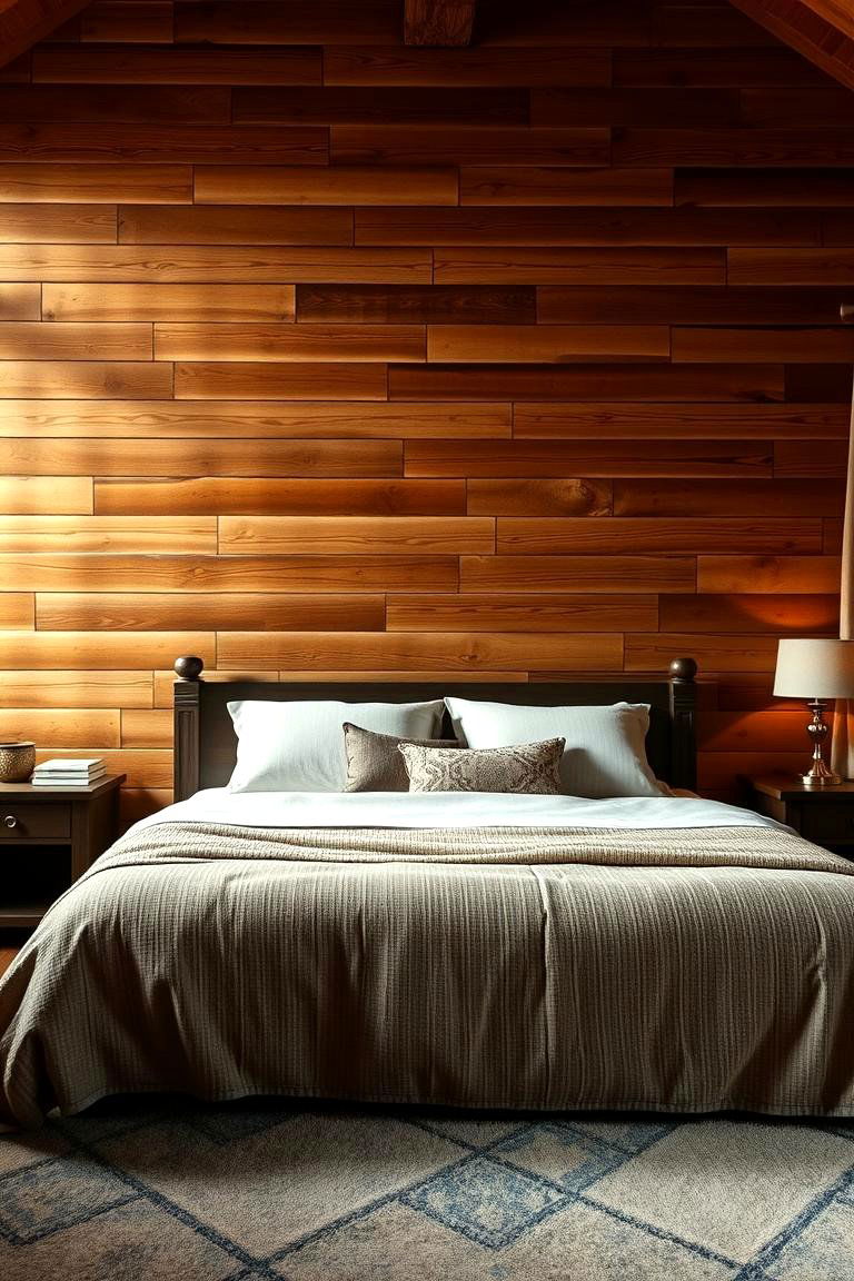 Natural and Warm Wood Plank Walls - 24 Wall Molding Ideas