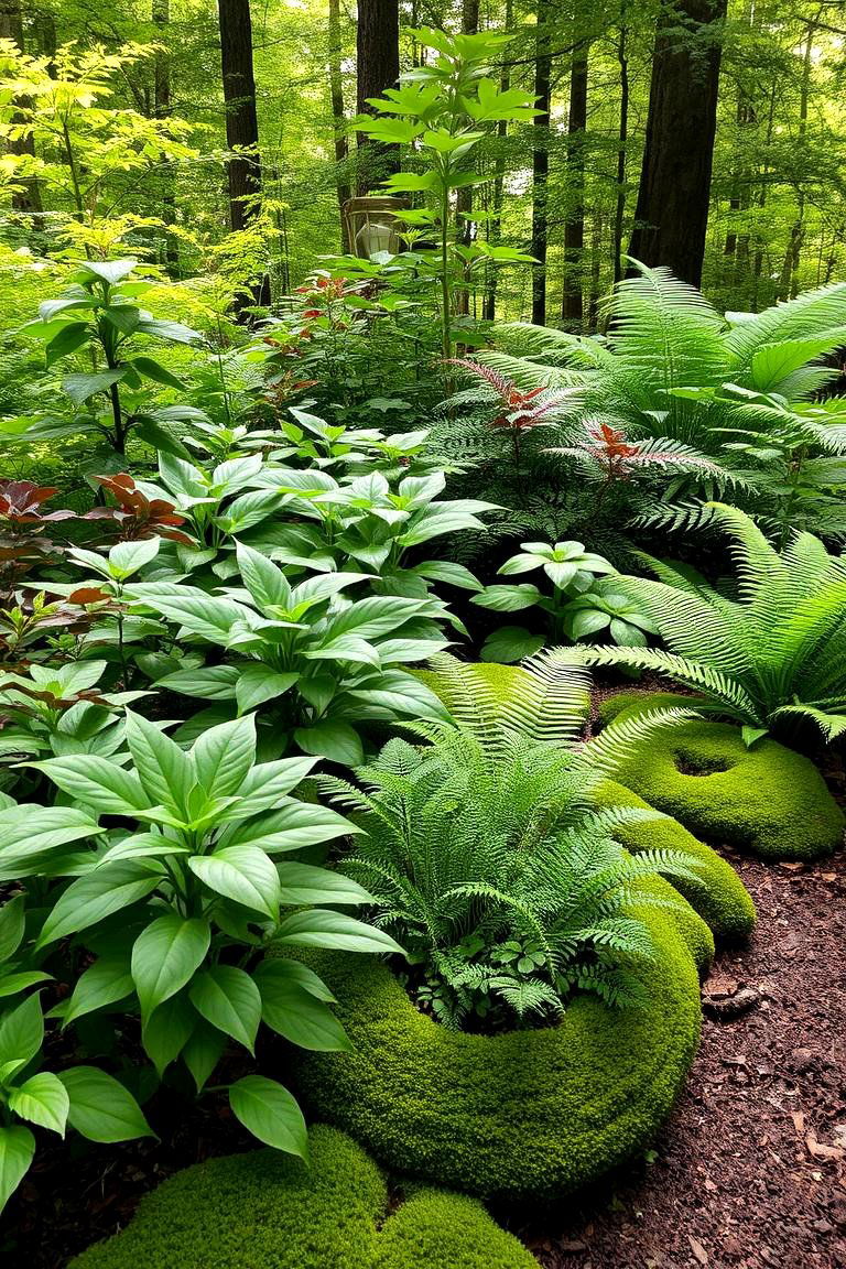 Naturalistic Woodland Garden for Shade Lovers - 24 Nursery Garden Ideas